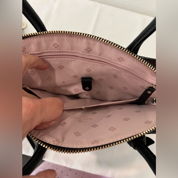 NWT Kate Spade New York “Margaux Spade Stud Medium Satchel” +dust/storage bag - Picture 12 of 16